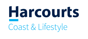 Harcourts Coast Lifestyle LogoSet Stacked BLUE 120724 300x134